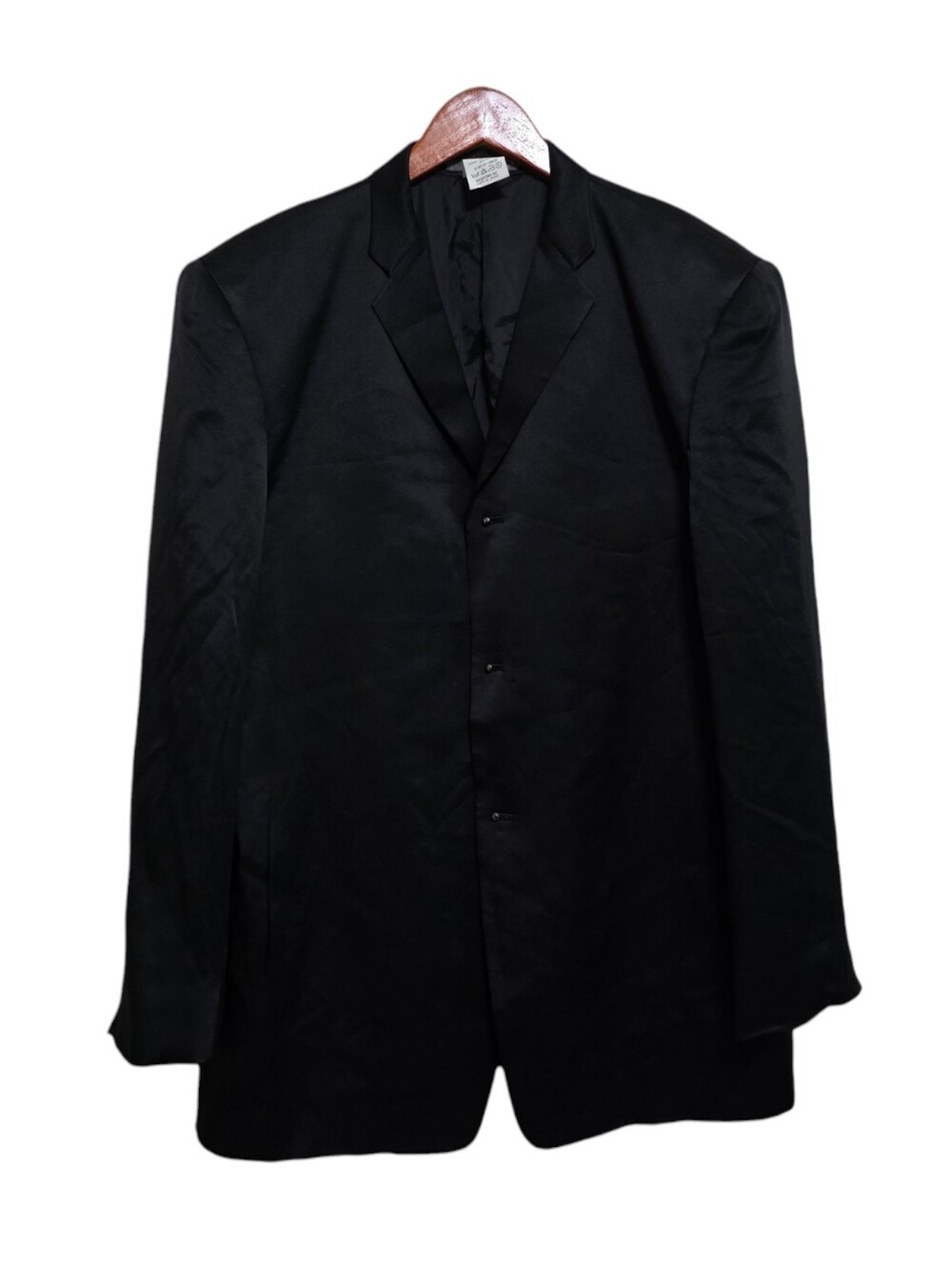 Masatomo Japan Silk Blazer in Black Size XX
